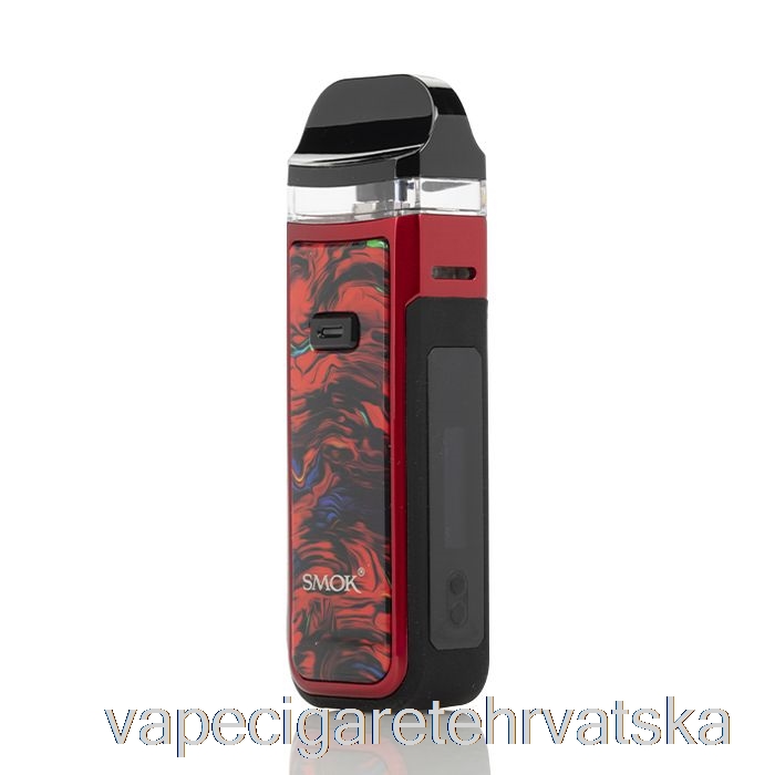 Vape Cigarete Smok Nord X 60w Pod System Fluid Crvena